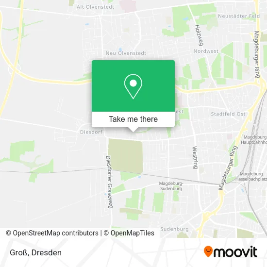 Карта Groß