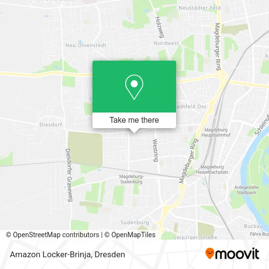 Карта Amazon Locker-Brinja