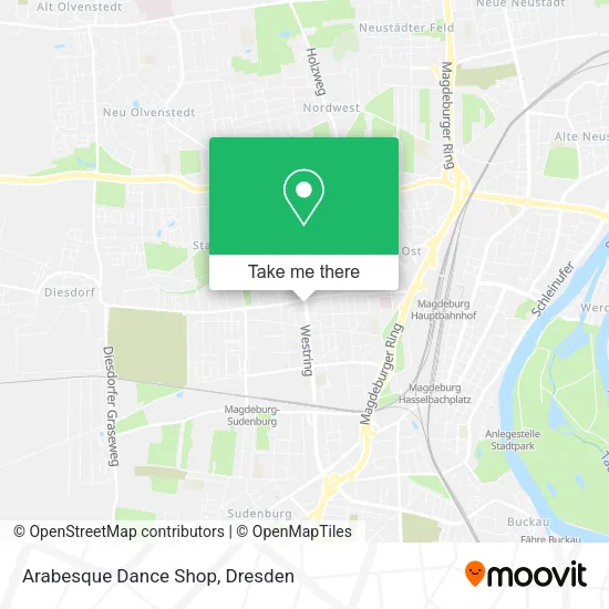 Карта Arabesque Dance Shop