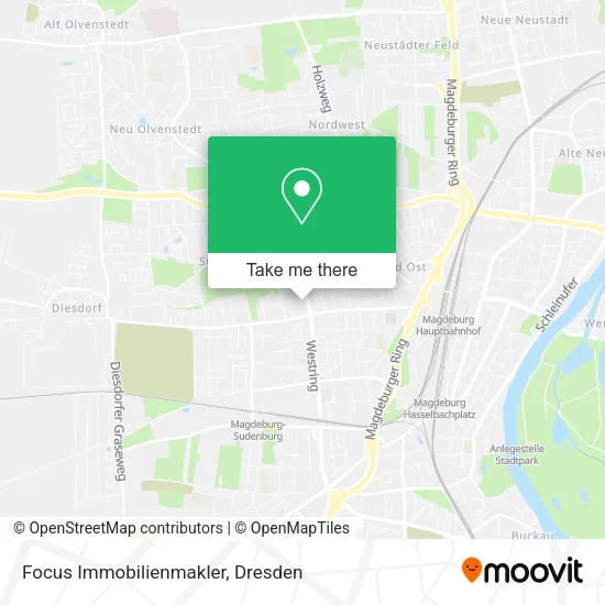Карта Focus Immobilienmakler