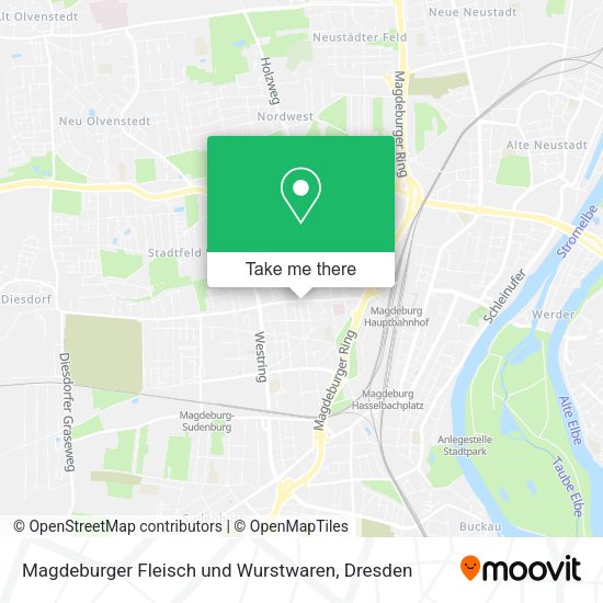 Карта Magdeburger Fleisch und Wurstwaren