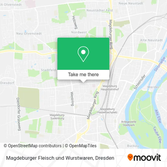 Карта Magdeburger Fleisch und Wurstwaren