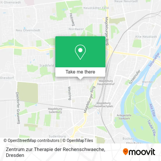 Карта Zentrum zur Therapie der Rechenschwaeche