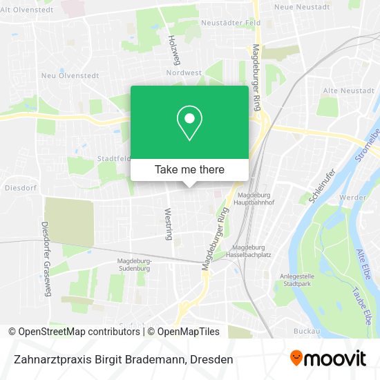Карта Zahnarztpraxis Birgit Brademann