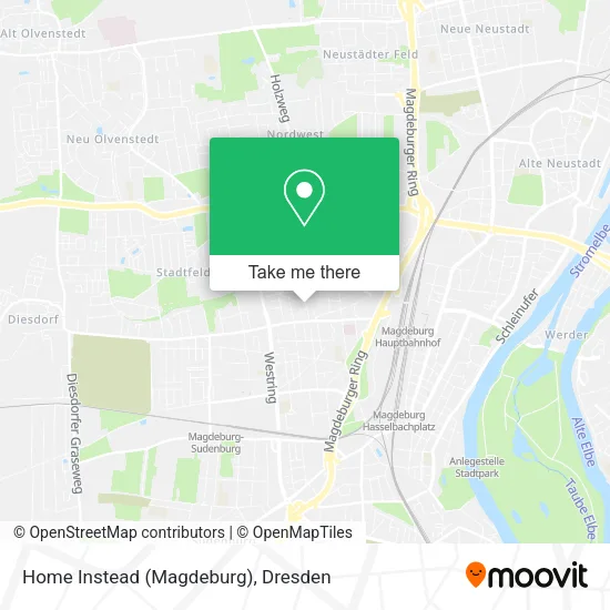 Карта Home Instead (Magdeburg)