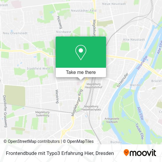 Карта Frontendbude mit Typo3 Erfahrung Hier