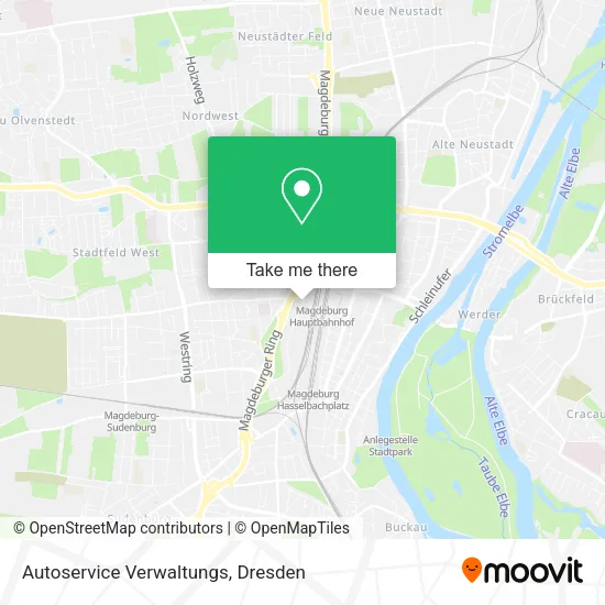 Карта Autoservice Verwaltungs