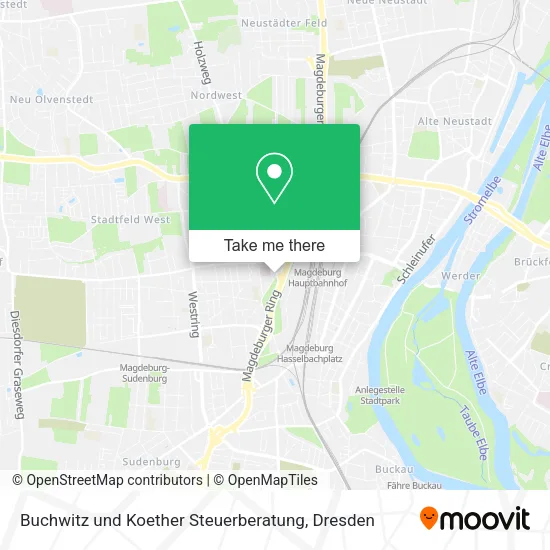 Карта Buchwitz und Koether Steuerberatung