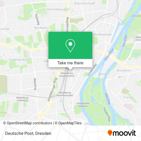 Карта Deutsche Post