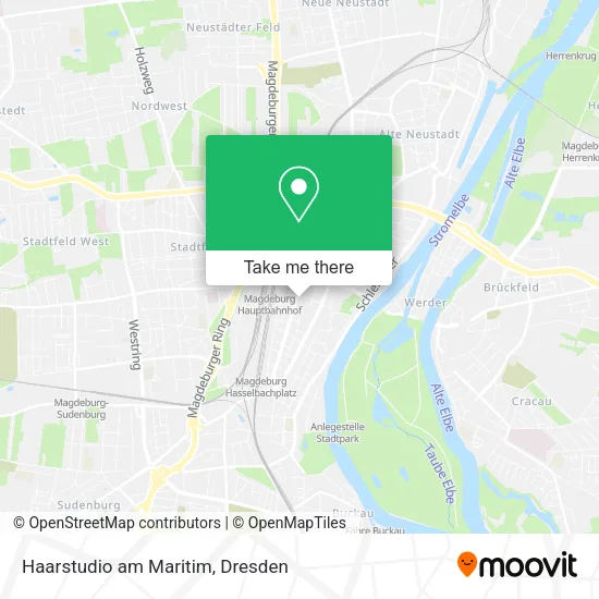 Карта Haarstudio am Maritim
