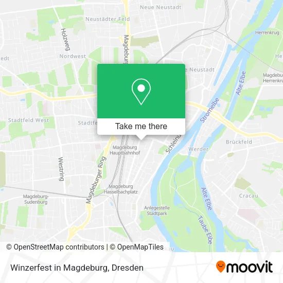 Карта Winzerfest in Magdeburg