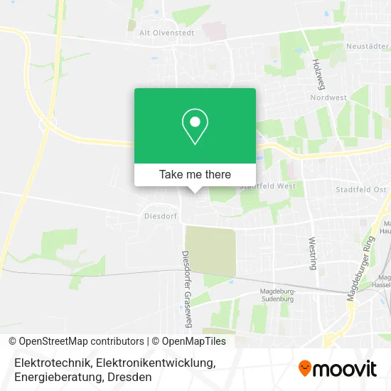 Карта Elektrotechnik, Elektronikentwicklung, Energieberatung