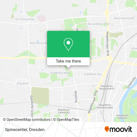Карта Spinecenter