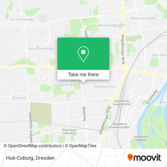 Карта Huk-Coburg