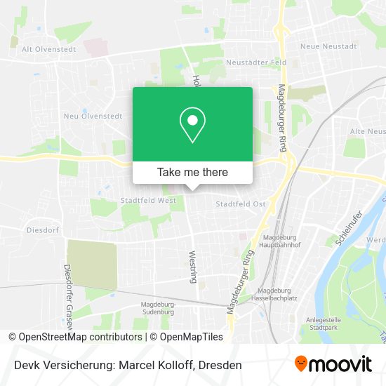 Карта Devk Versicherung: Marcel Kolloff