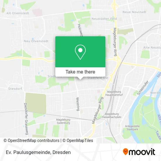 Карта Ev. Paulusgemeinde