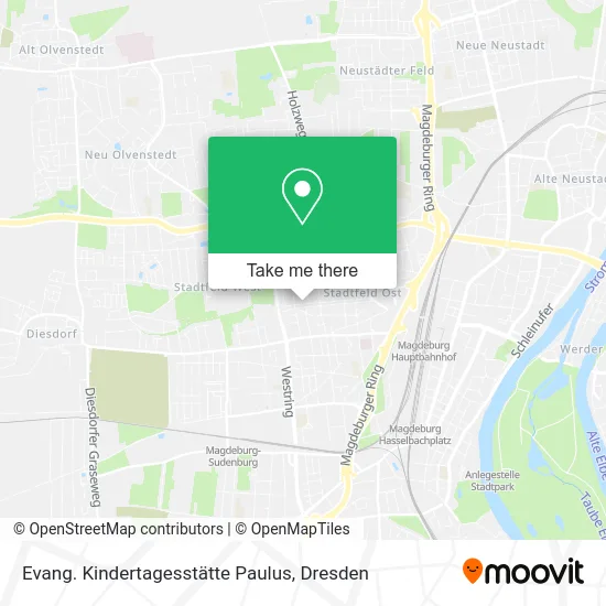 Карта Evang. Kindertagesstätte Paulus