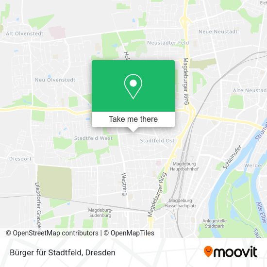 Карта Bürger für Stadtfeld