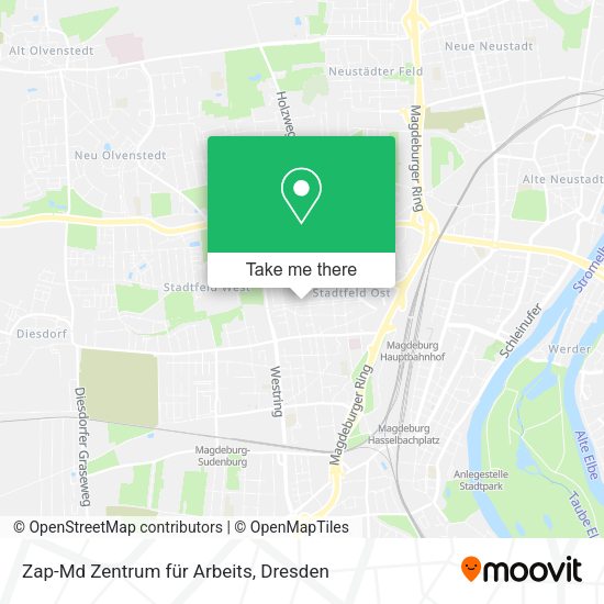 Карта Zap-Md Zentrum für Arbeits
