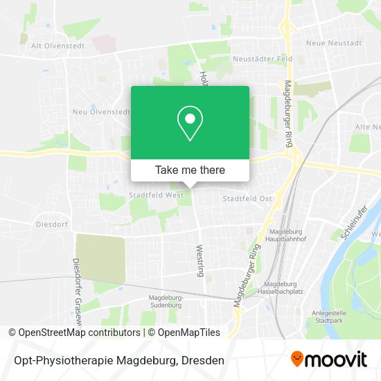 Карта Opt-Physiotherapie Magdeburg