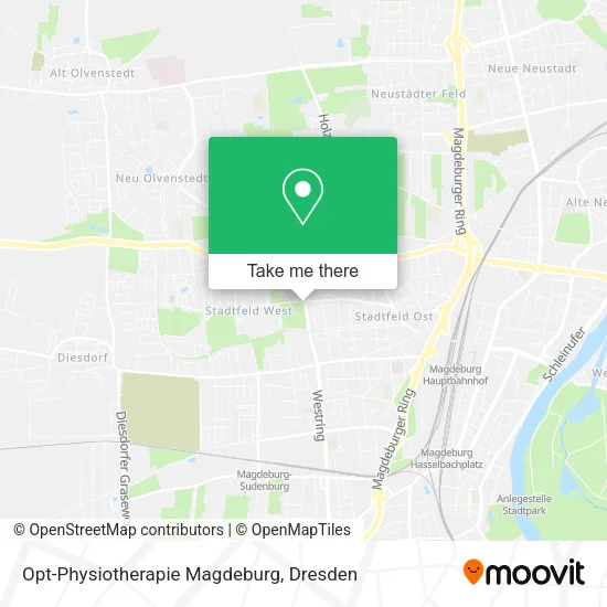 Карта Opt-Physiotherapie Magdeburg