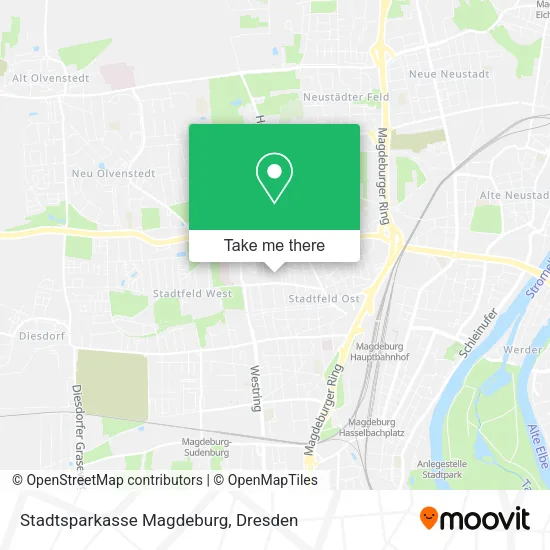 Карта Stadtsparkasse Magdeburg