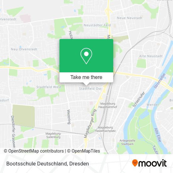 Карта Bootsschule Deutschland