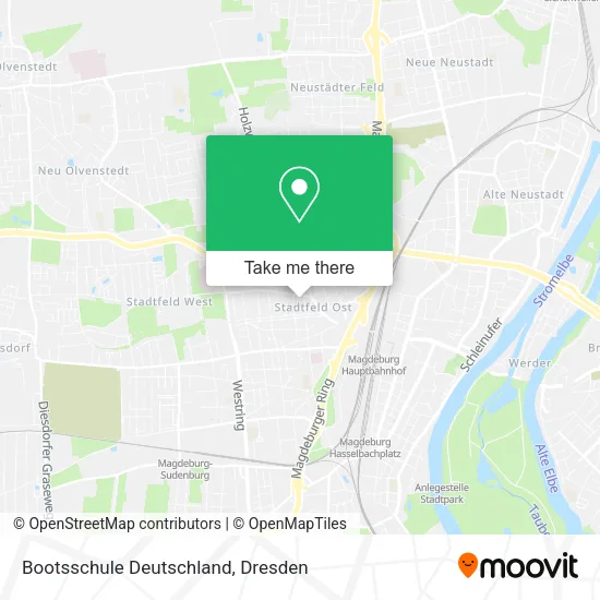 Карта Bootsschule Deutschland