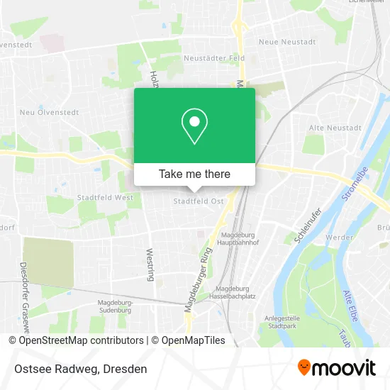 Карта Ostsee Radweg