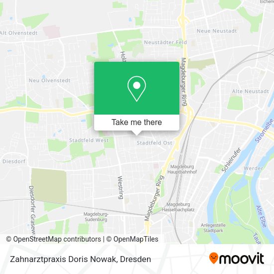 Карта Zahnarztpraxis Doris Nowak