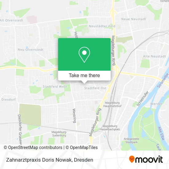 Карта Zahnarztpraxis Doris Nowak