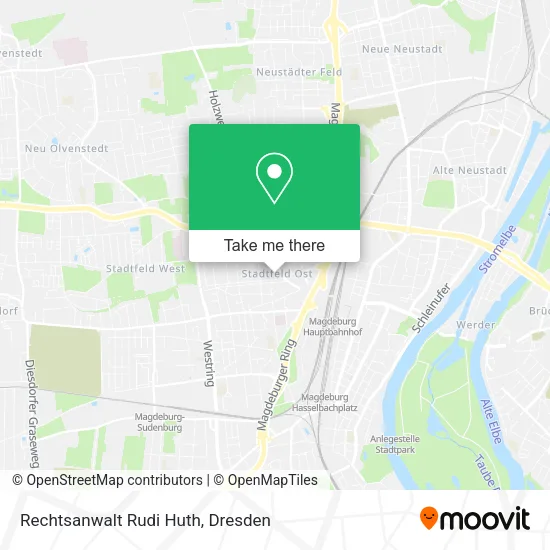 Карта Rechtsanwalt Rudi Huth