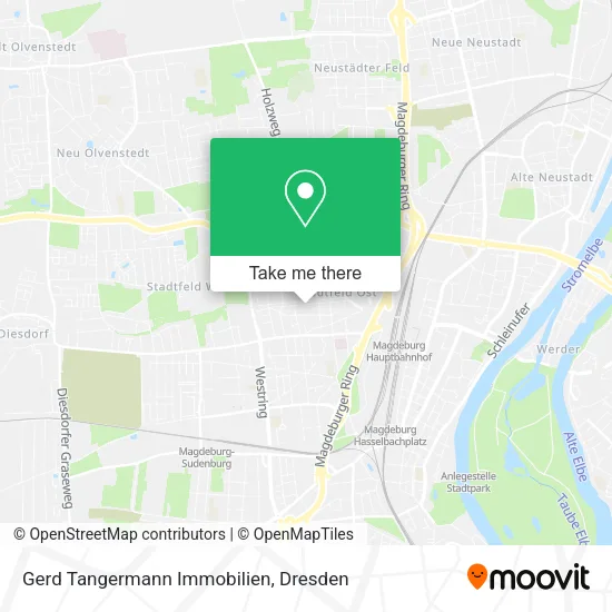 Карта Gerd Tangermann Immobilien