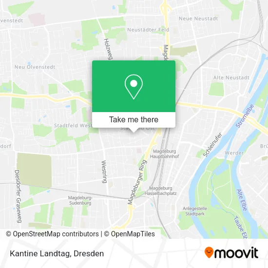 Карта Kantine Landtag