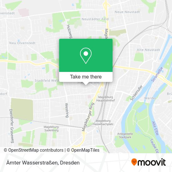 Карта Ämter Wasserstraßen