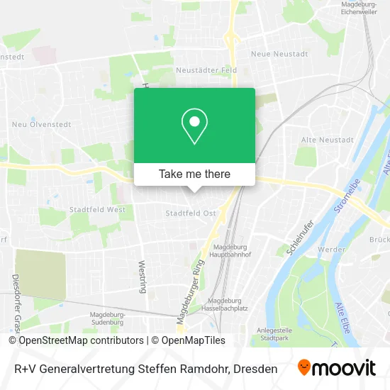 Карта R+V Generalvertretung Steffen Ramdohr