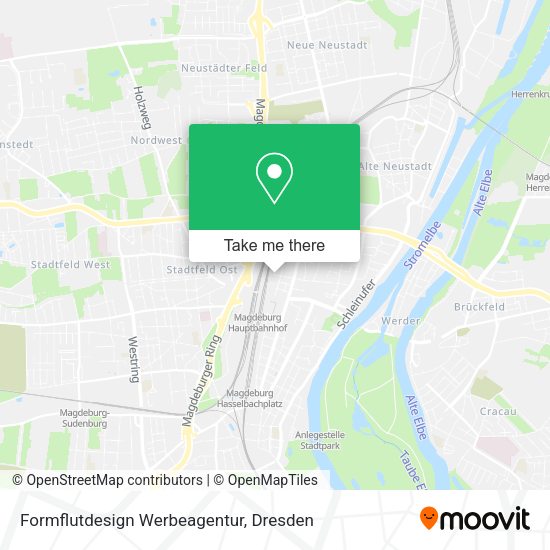 Карта Formflutdesign Werbeagentur