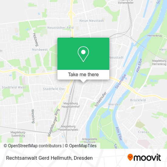 Карта Rechtsanwalt Gerd Hellmuth
