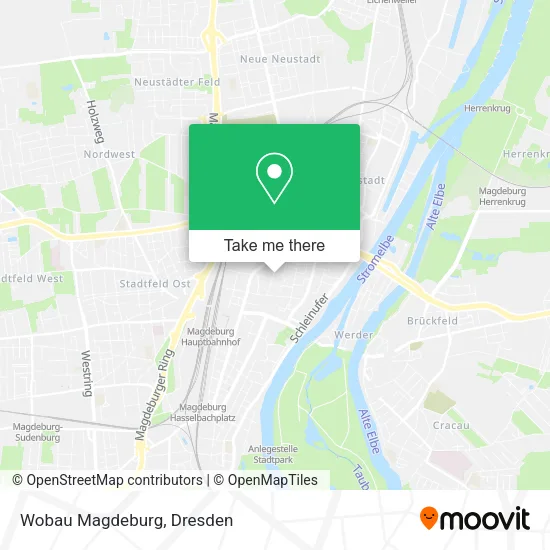 Карта Wobau Magdeburg