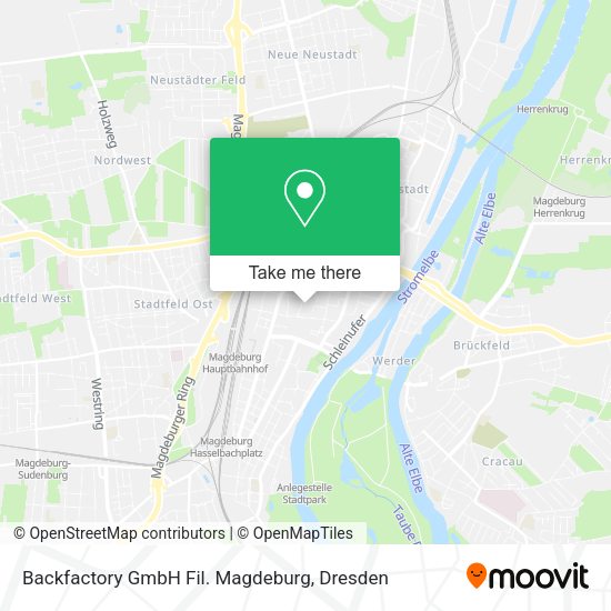 Карта Backfactory GmbH Fil. Magdeburg