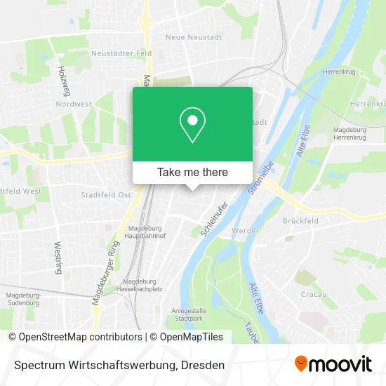 Карта Spectrum Wirtschaftswerbung