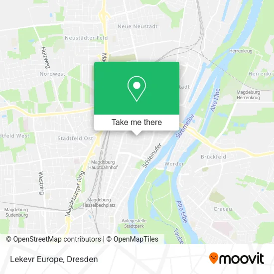 Карта Lekevr Europe