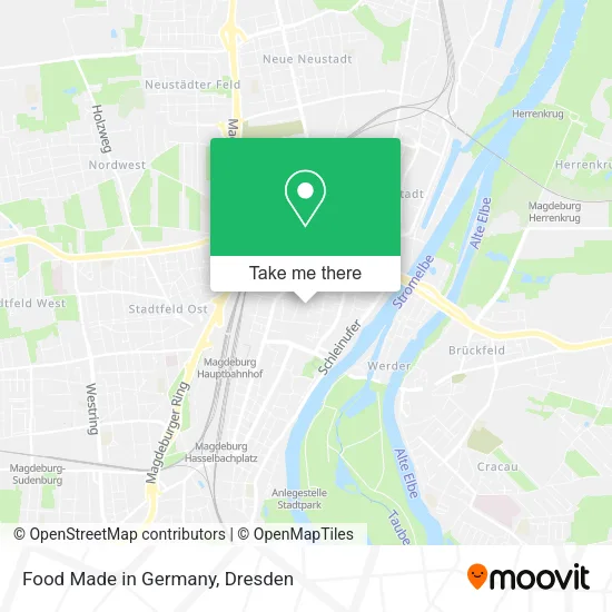 Карта Food Made in Germany