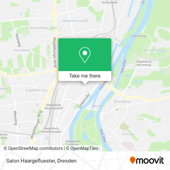 Карта Salon Haargefluester