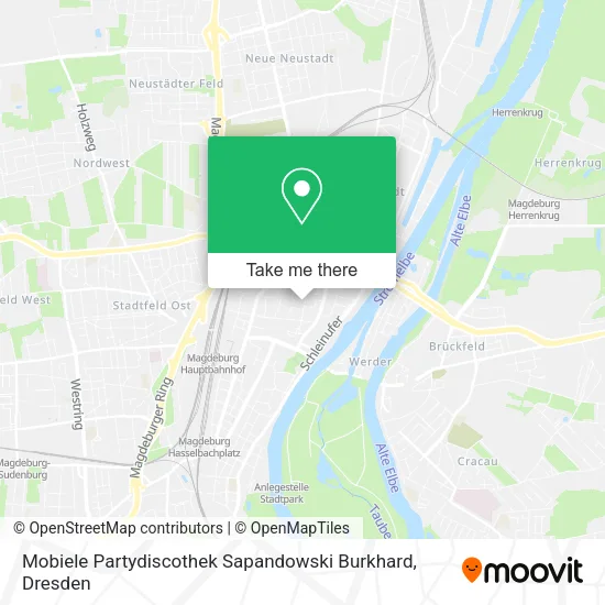 Карта Mobiele Partydiscothek Sapandowski Burkhard