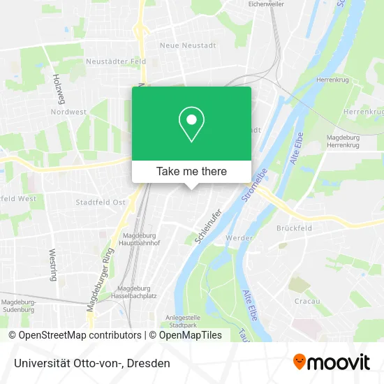 Карта Universität Otto-von-