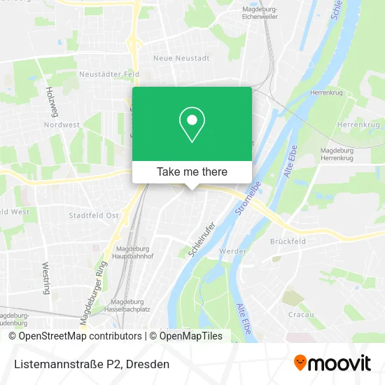Карта Listemannstraße P2