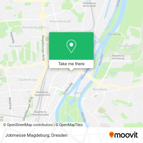 Карта Jobmesse Magdeburg