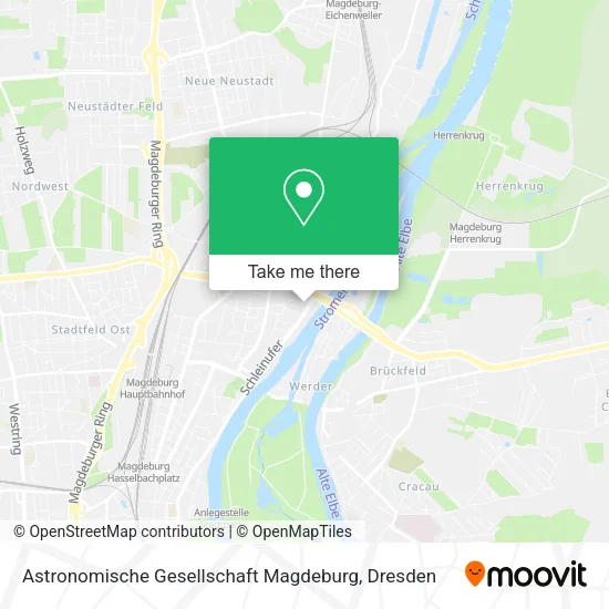 Карта Astronomische Gesellschaft Magdeburg