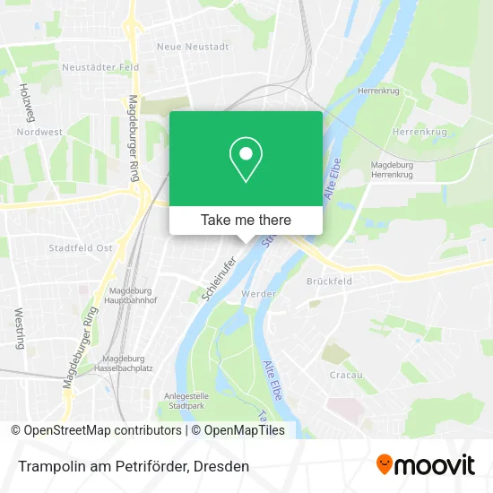 Карта Trampolin am Petriförder